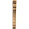 Ekena Millwork Olympic Slat Rough Sawn Bracket, Western Red Cedar, 4"W x 24"D x 36"H BKT04X24X36OLY06RWR - alternate 2